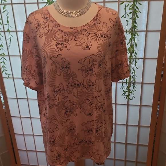 Disney Pink Graphic Short Sleeve Tee - Picture 1 of 5